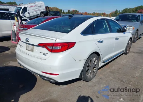 2015 Hyundai Sonata Limited 2.0T from USA, damaged, VIN 5NPE34AB7FH254756